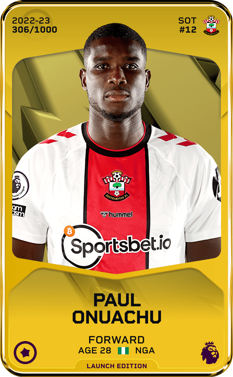 Paul Onuachu 2022-23 • Limited 306/1000