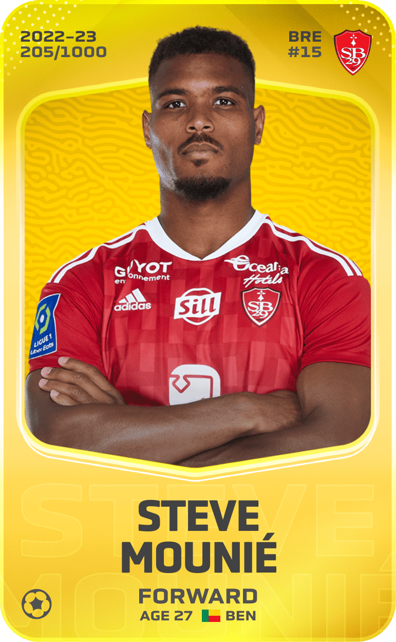 Steve Mounié 2022-23 • Limited 205/1000
