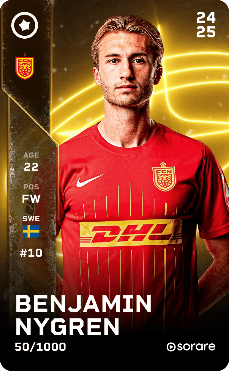 Benjamin Nygren 2024-25 • Limited 50/1000