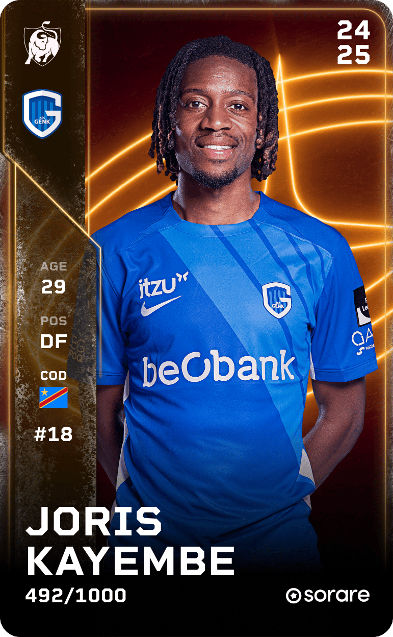 Joris Kayembe 2024-25 • Limited 492/1000