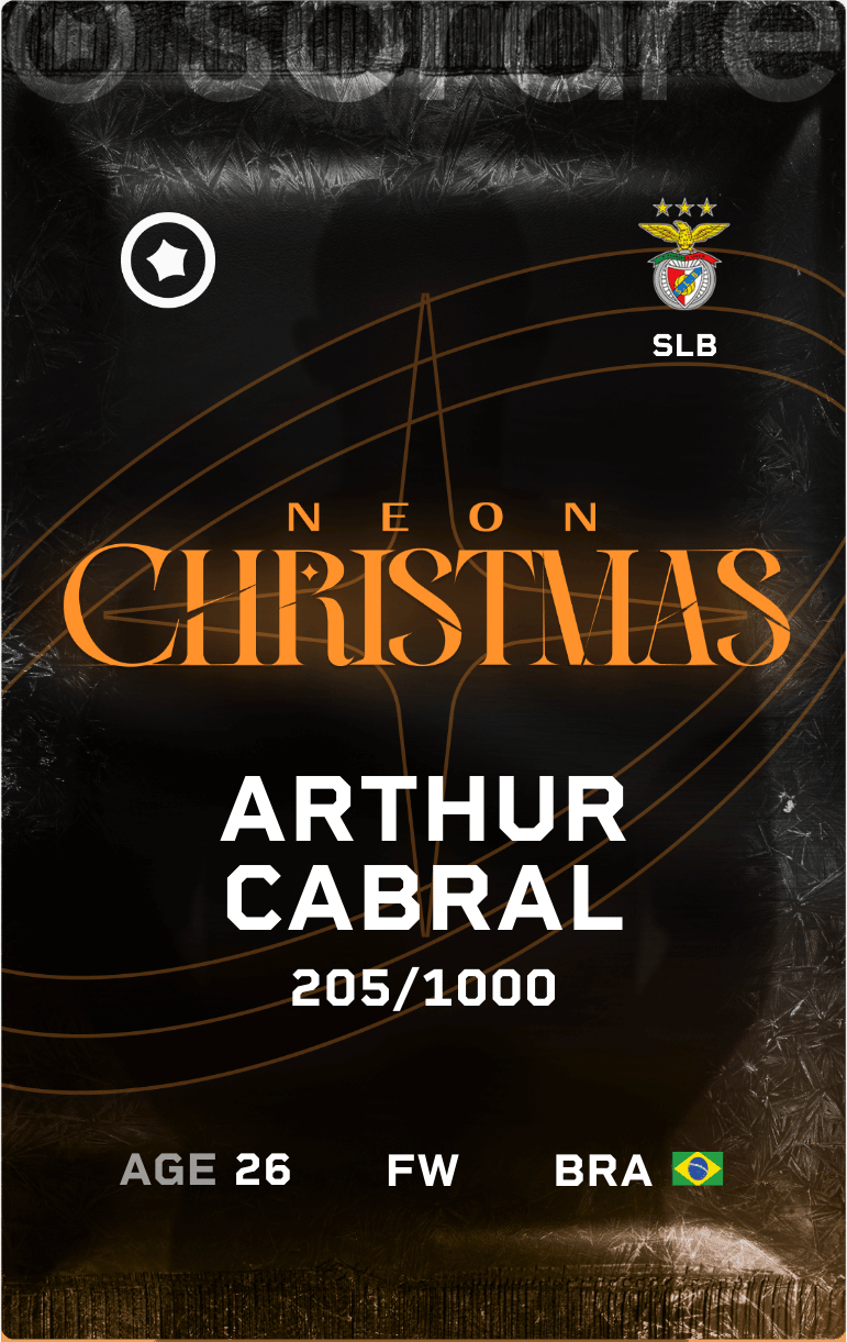 Arthur Cabral 2024-25 • Limited 205/1000