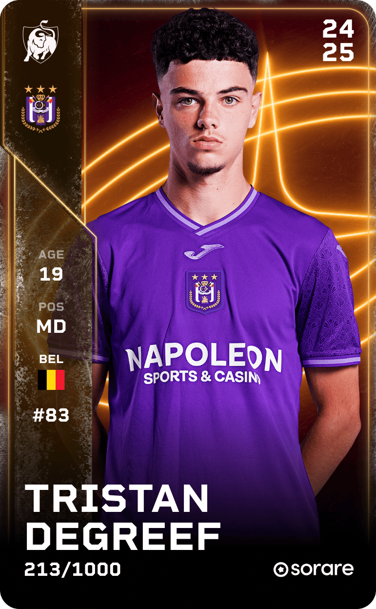 Tristan Degreef 2024-25 • Limited 213/1000