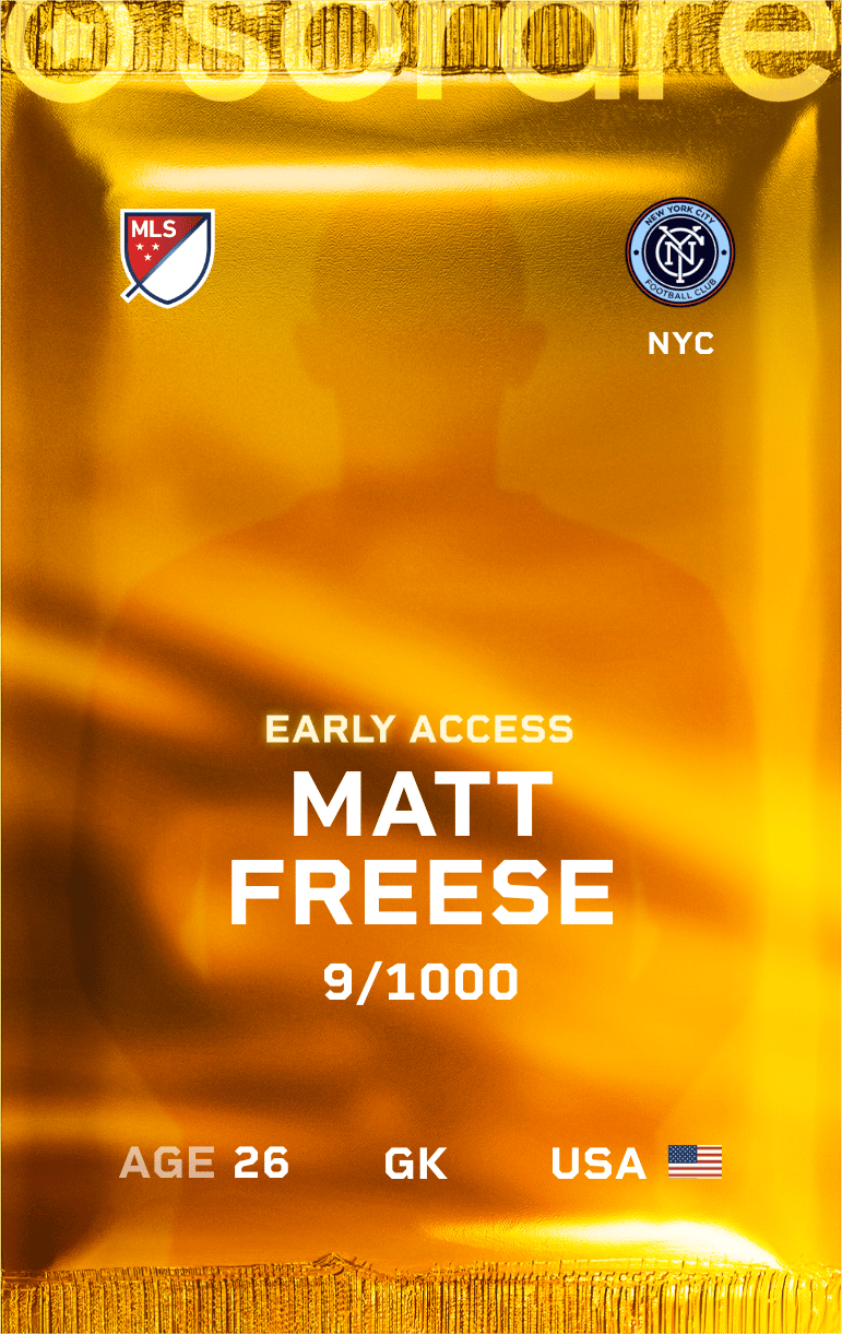 Matt Freese 2025-26 • Limited 9/1000