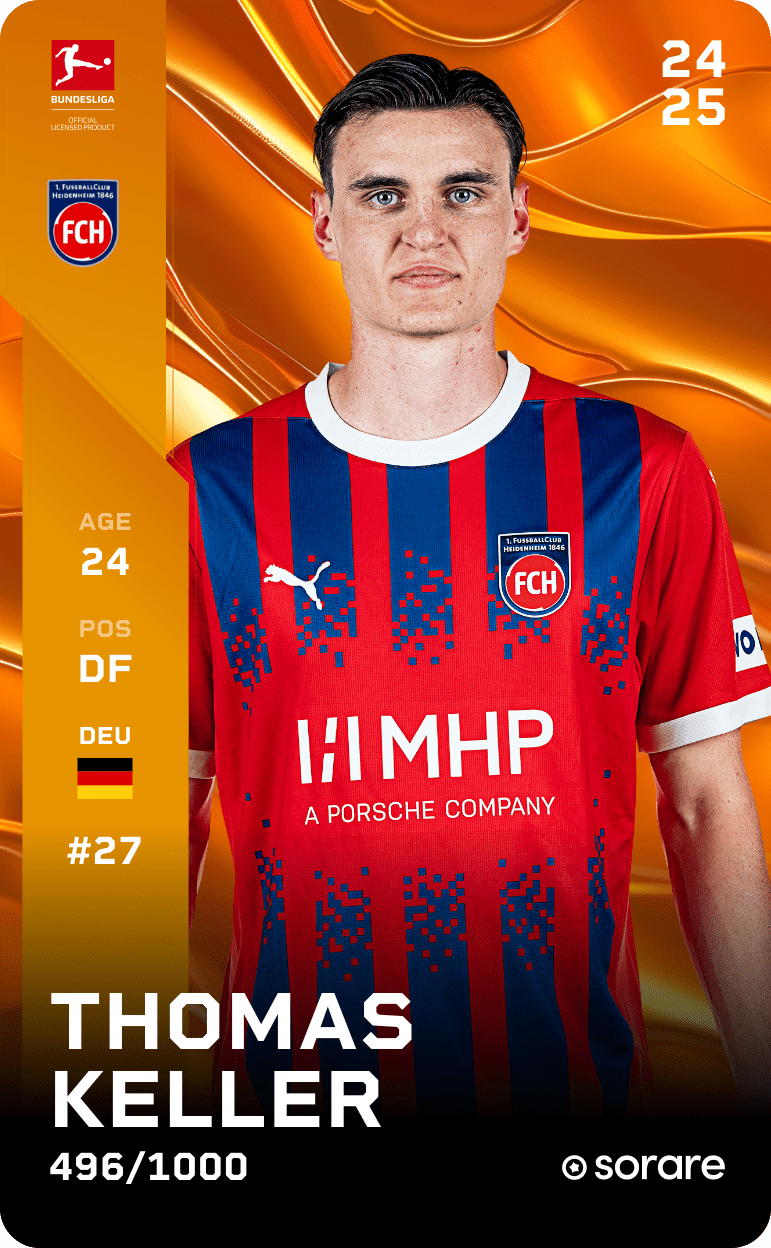 Thomas Keller 2024-25 • Limited 496/1000