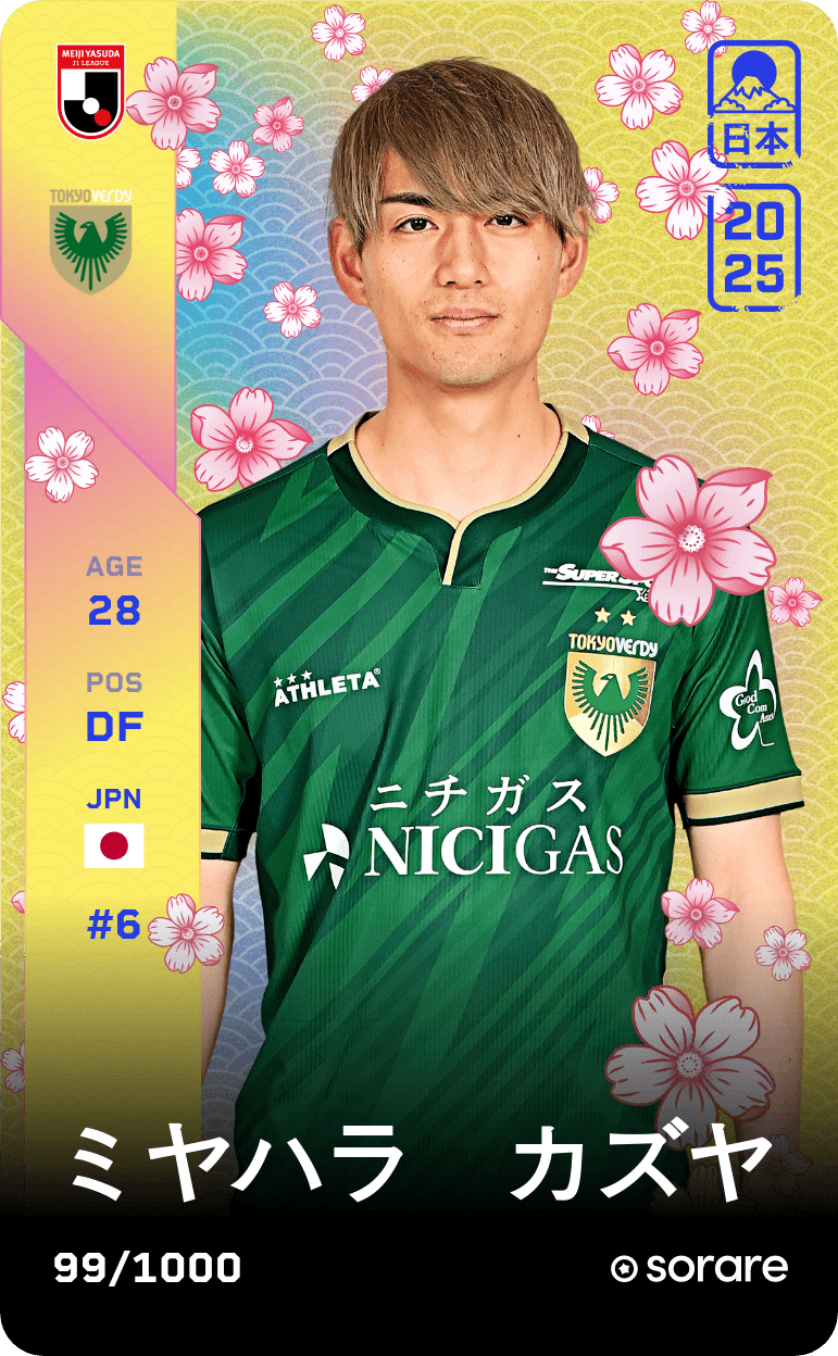Kazuya Miyahara 2025-26 • Limited 99/1000