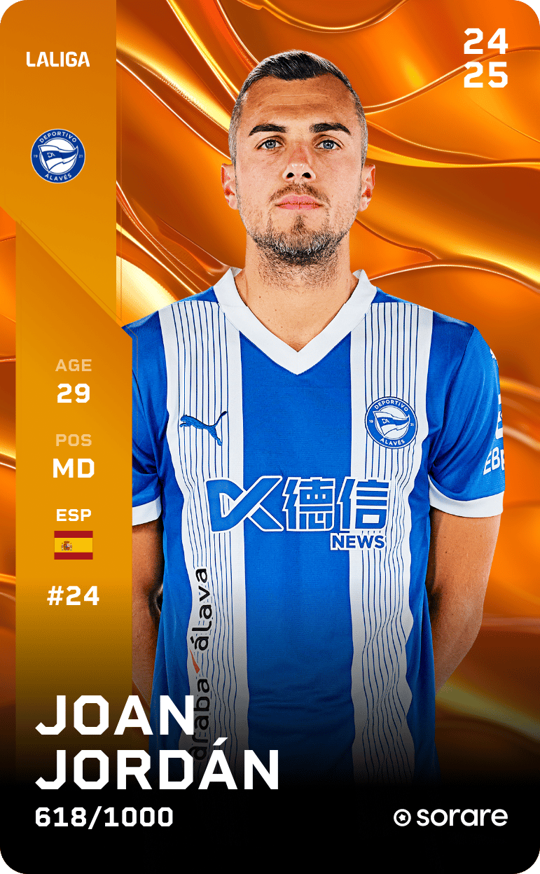 Joan Jordán 2024-25 • Limited 618/1000