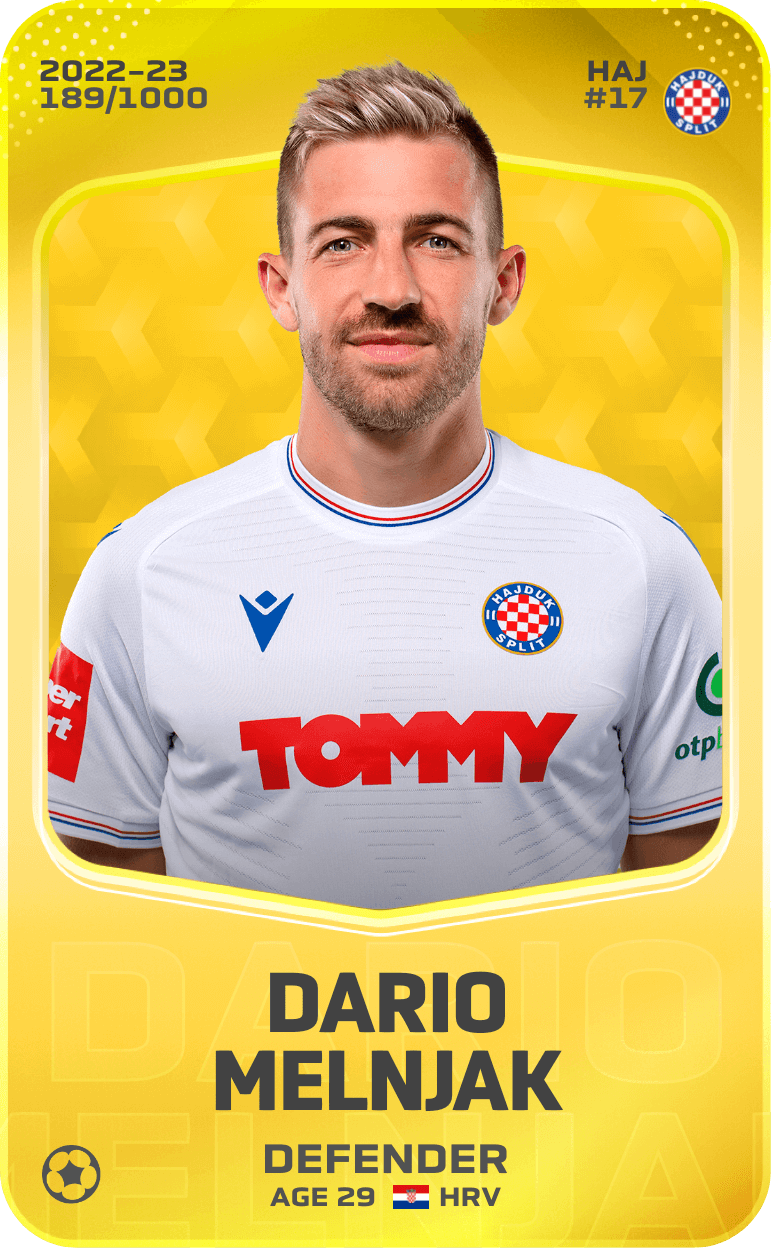 Dario Melnjak 2022-23 • Limited 189/1000