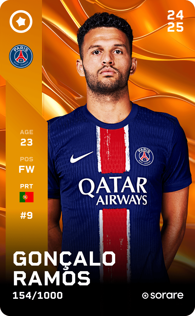 Gonçalo Ramos 2024-25 • Limited 154/1000