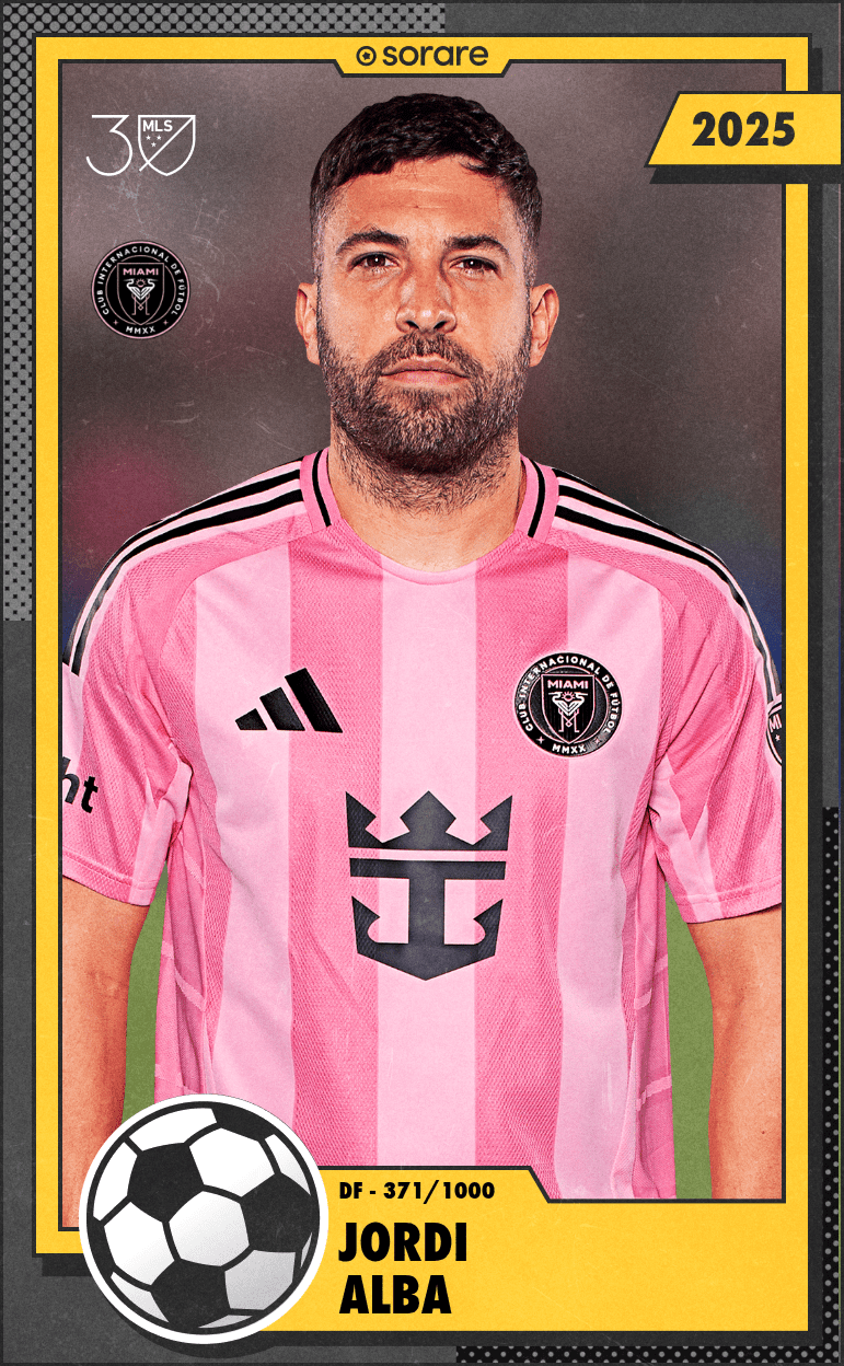 Jordi Alba 2025-26 • Limited 371/1000