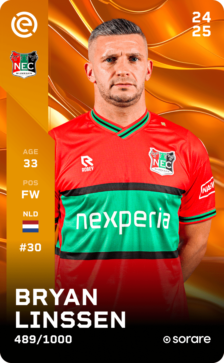 Bryan Linssen 2024-25 • Limited 489/1000