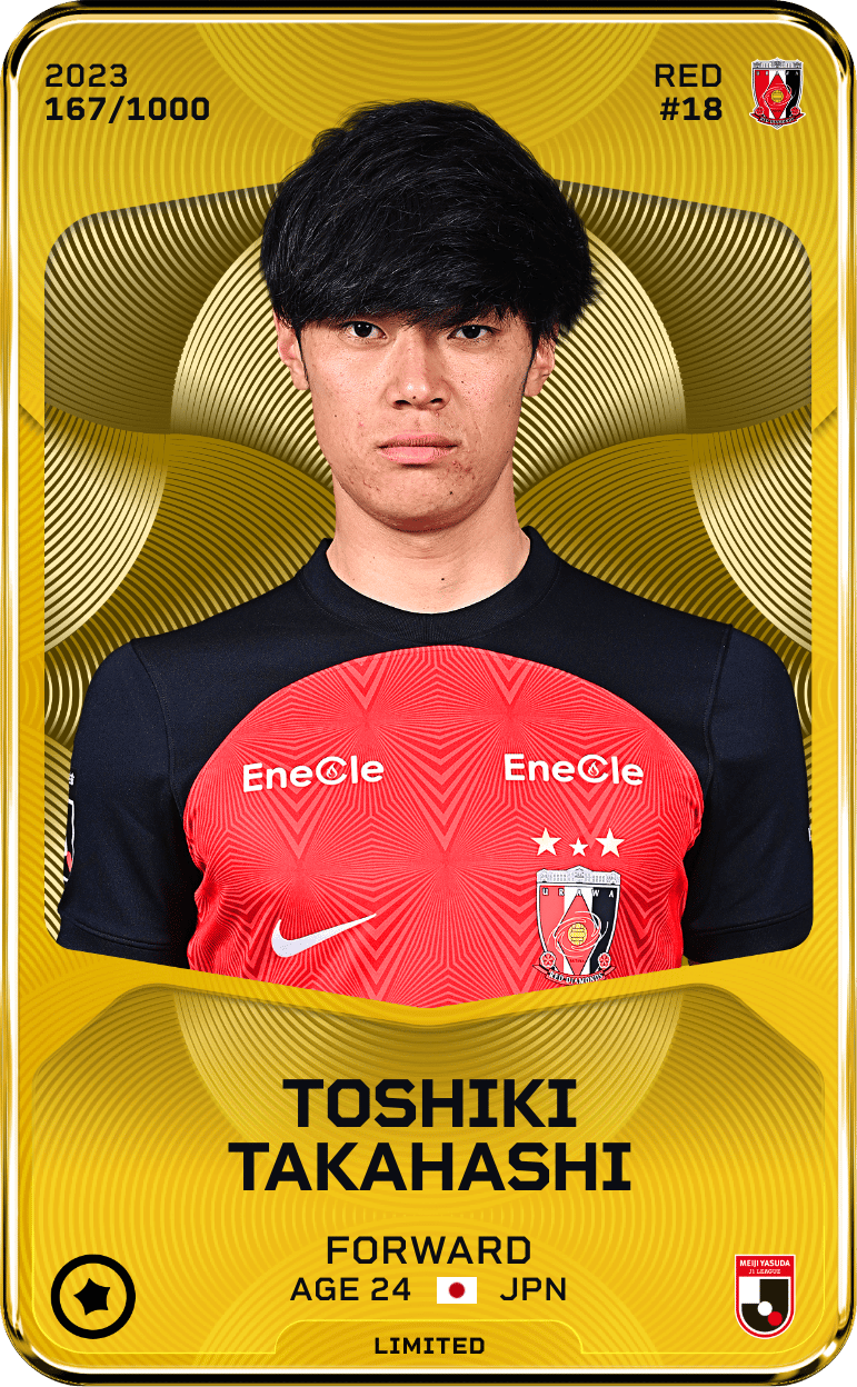 Toshiki Takahashi 2023-24 • Limited 167/1000