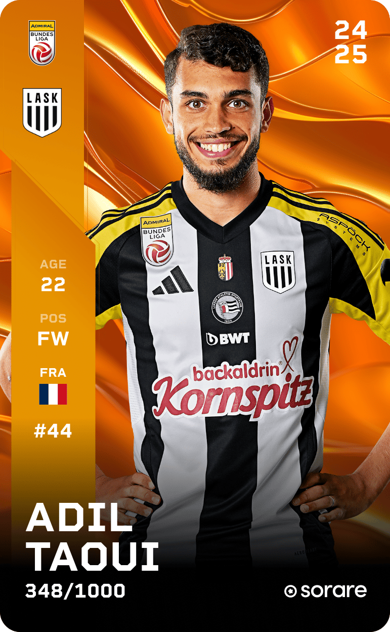 Adil Taoui 2024-25 • Limited 348/1000