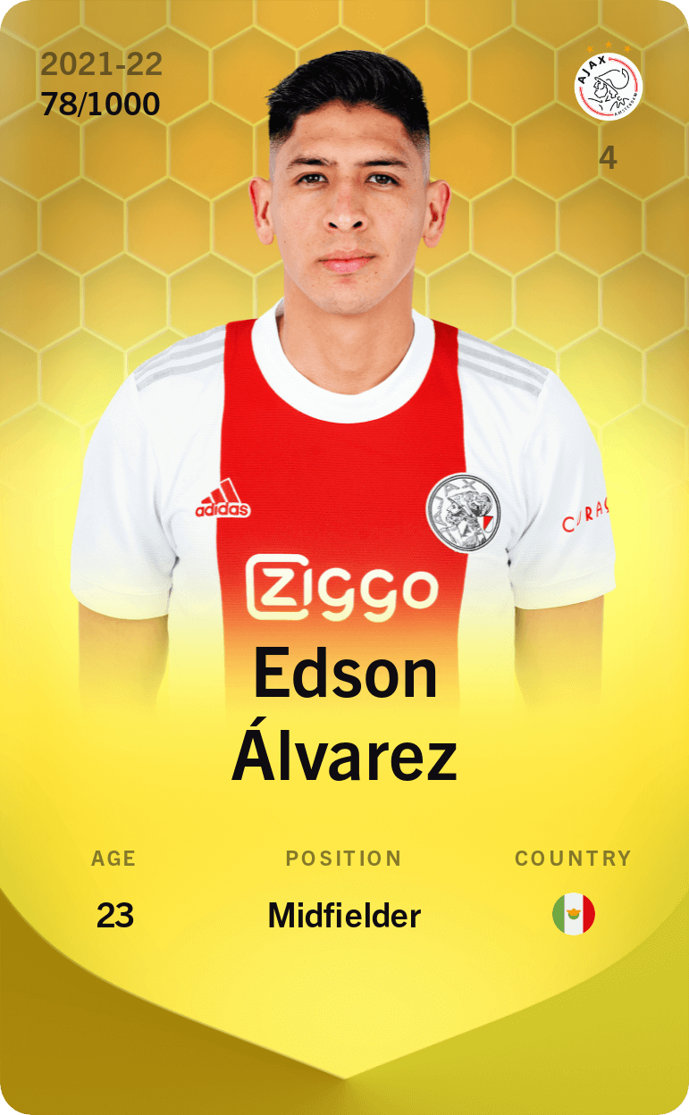 Edson Álvarez 2021-22 • Limited 78/1000