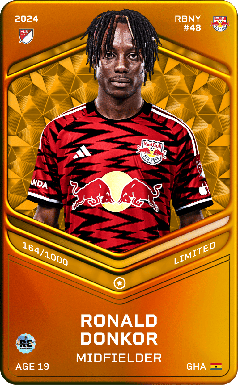 Ronald Donkor 2024-25 • Limited 164/1000