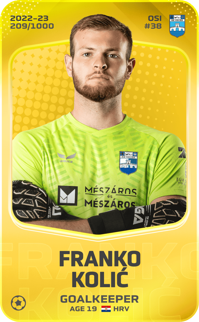 Franko Kolić 2022-23 • Limited 209/1000