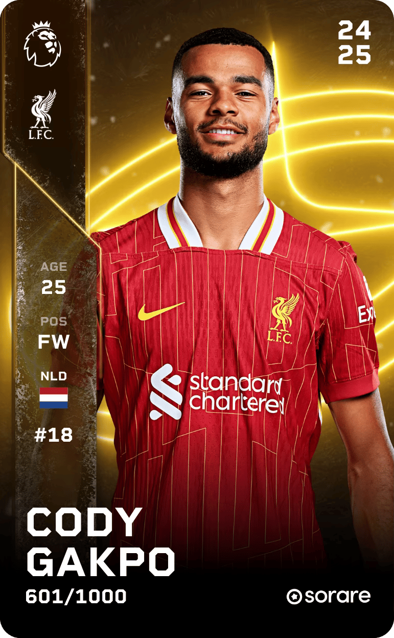 Cody Gakpo 2024-25 • Limited 601/1000
