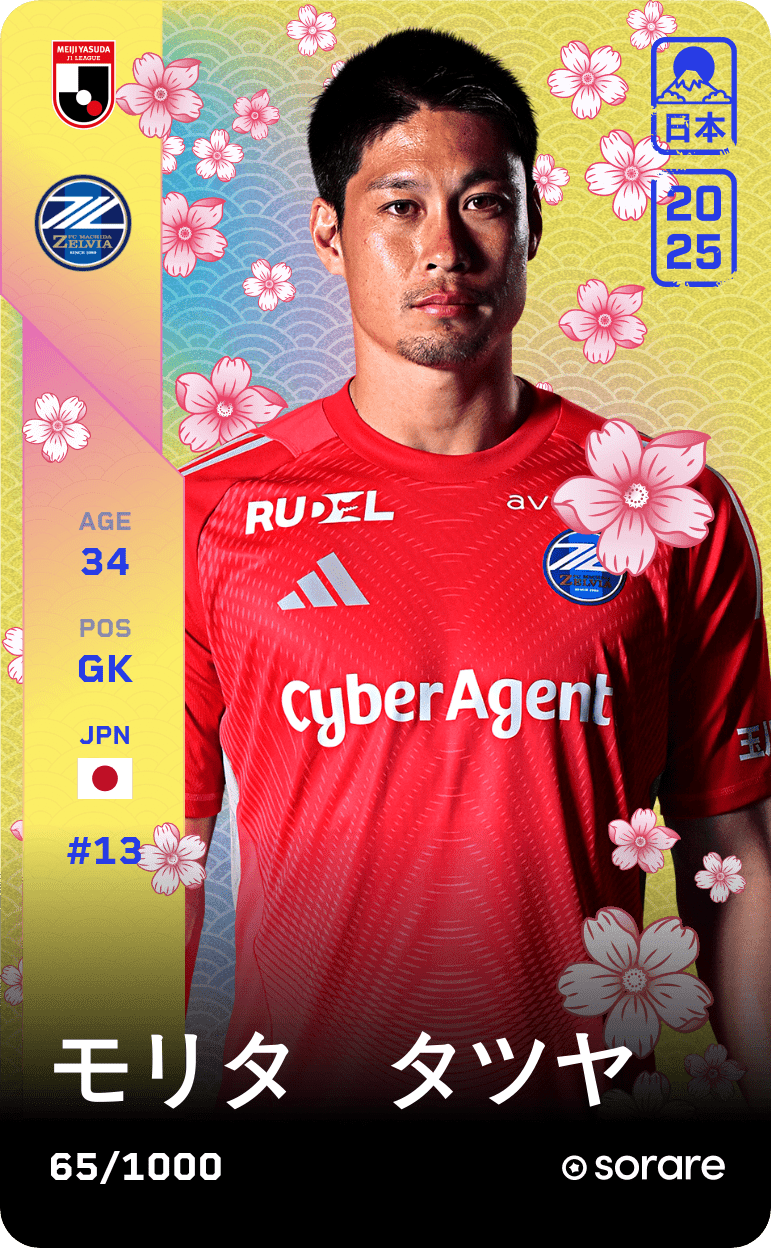 Tatsuya Morita 2025-26 • Limited 65/1000