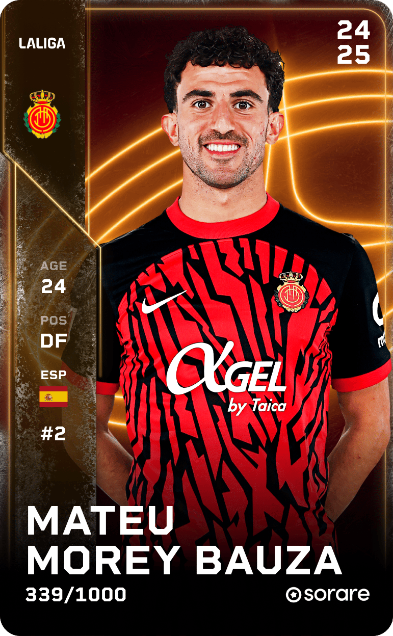 Mateu Morey Bauza 2024-25 • Limited 339/1000