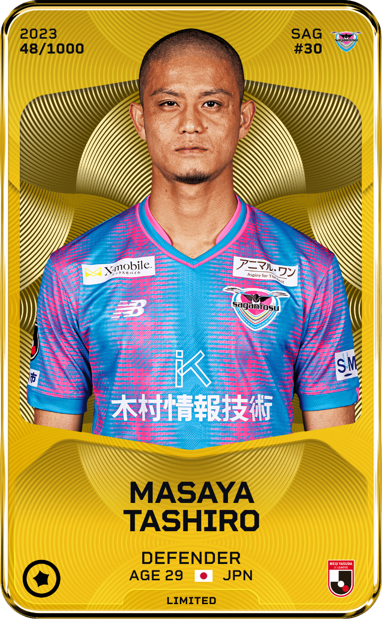 Masaya Tashiro 2023-24 • Limited 48/1000