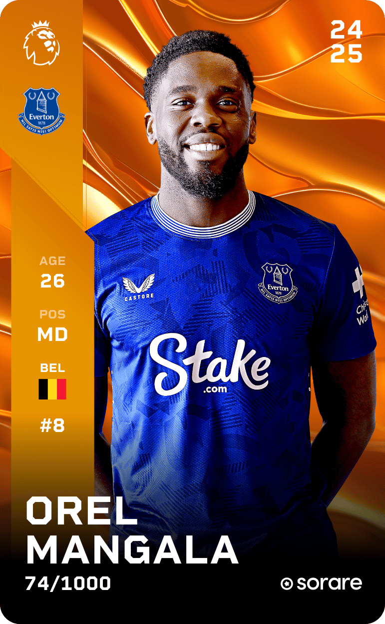 Orel Mangala 2024-25 • Limited 74/1000