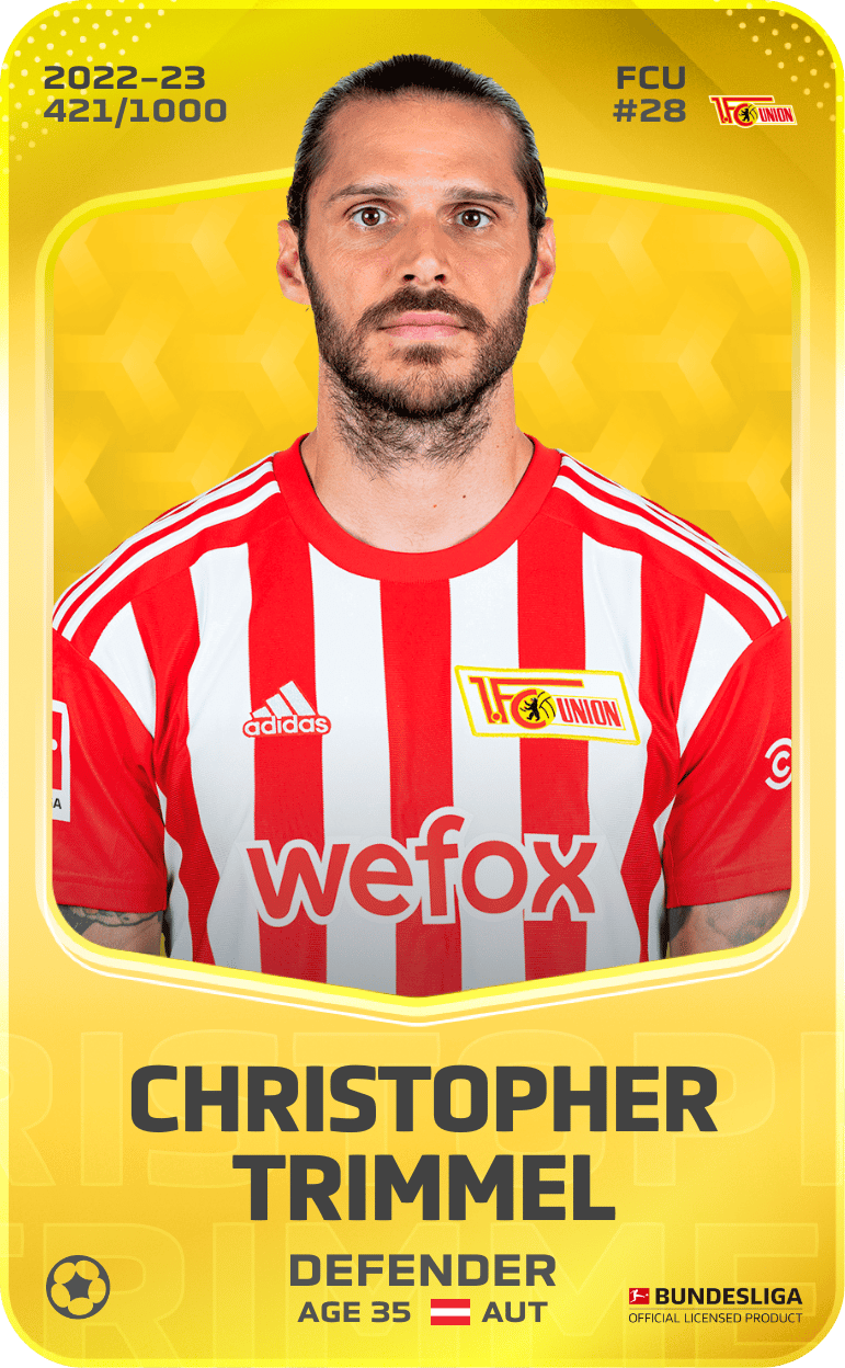 Christopher Trimmel 2022-23 • Limited 421/1000