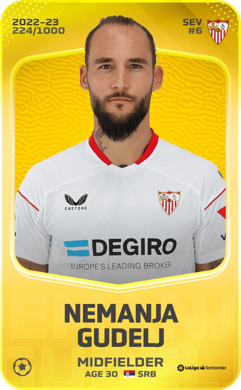 Nemanja Gudelj 2022-23 • Limited 224/1000