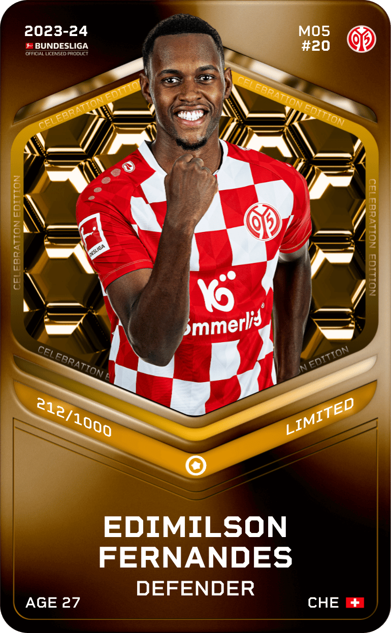 Edimilson Fernandes 2023-24 • Limited 212/1000