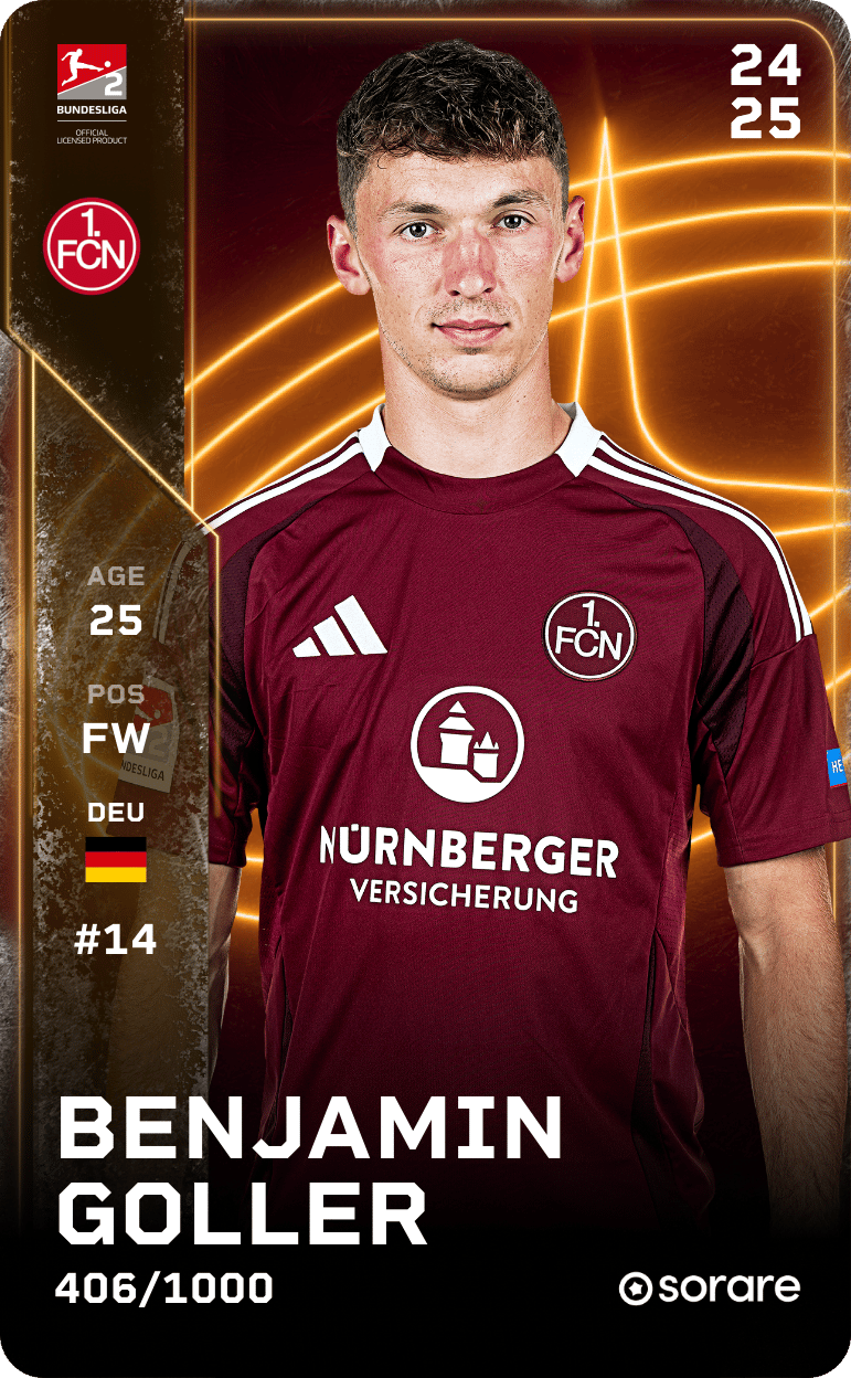 Benjamin Goller 2024-25 • Limited 406/1000