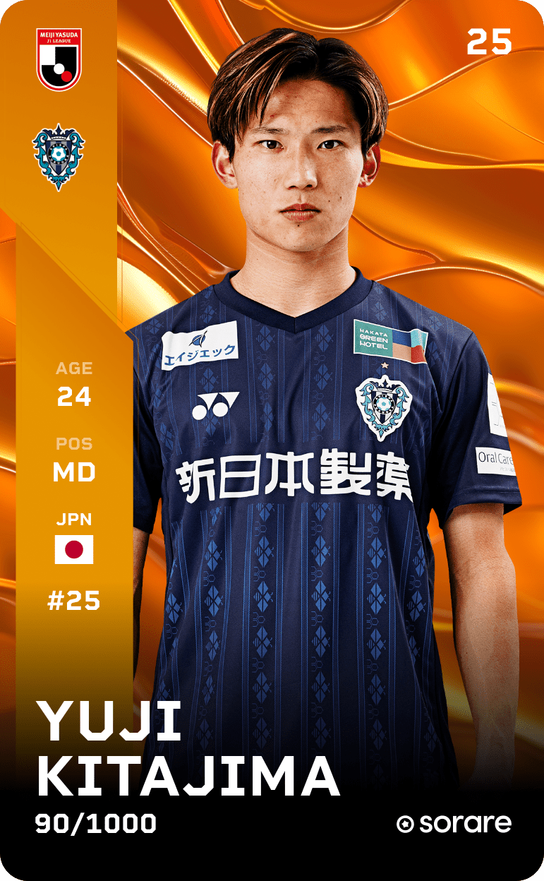 Yuji Kitajima 2025-26 • Limited 90/1000