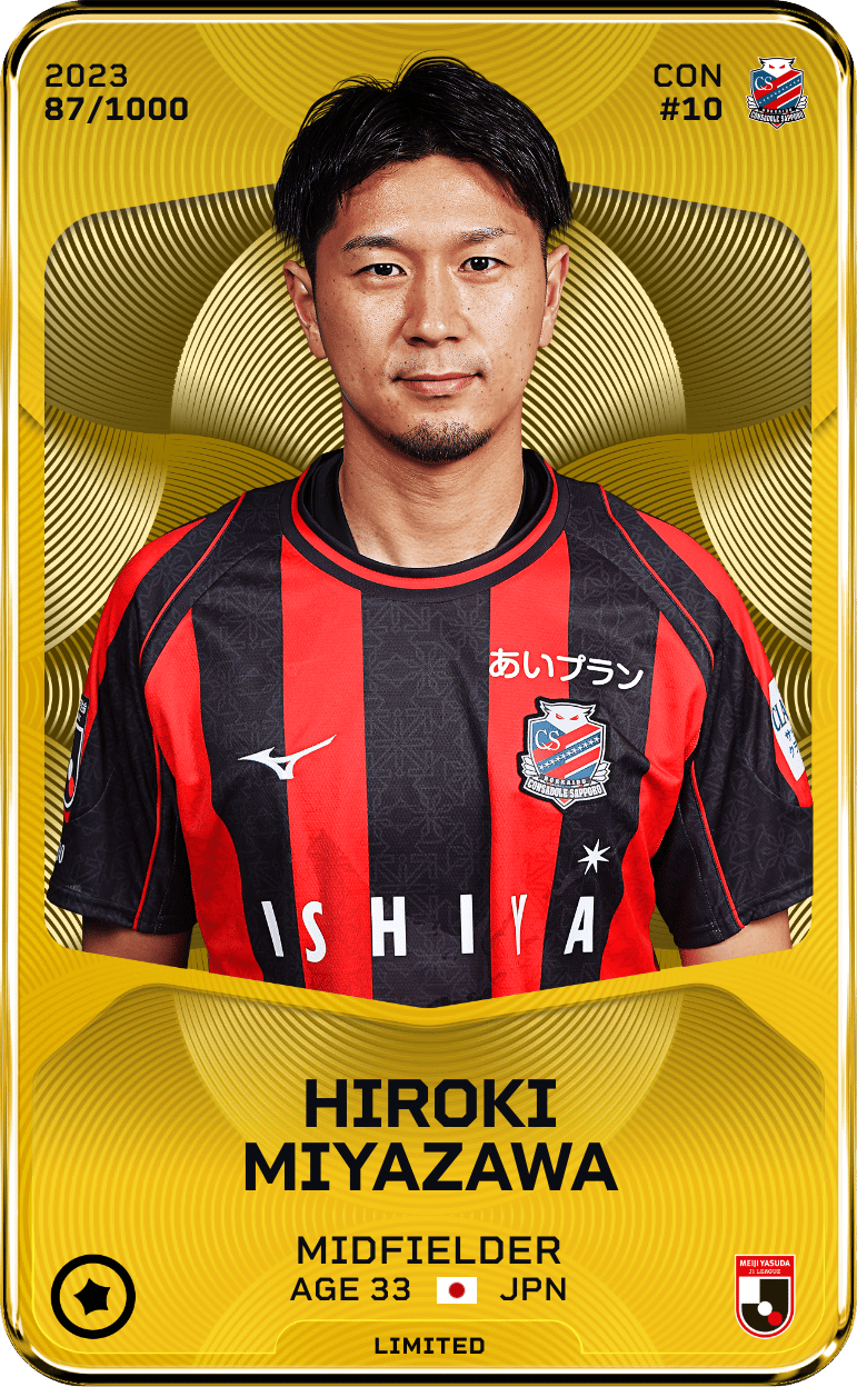 Hiroki Miyazawa 2023-24 • Limited 87/1000