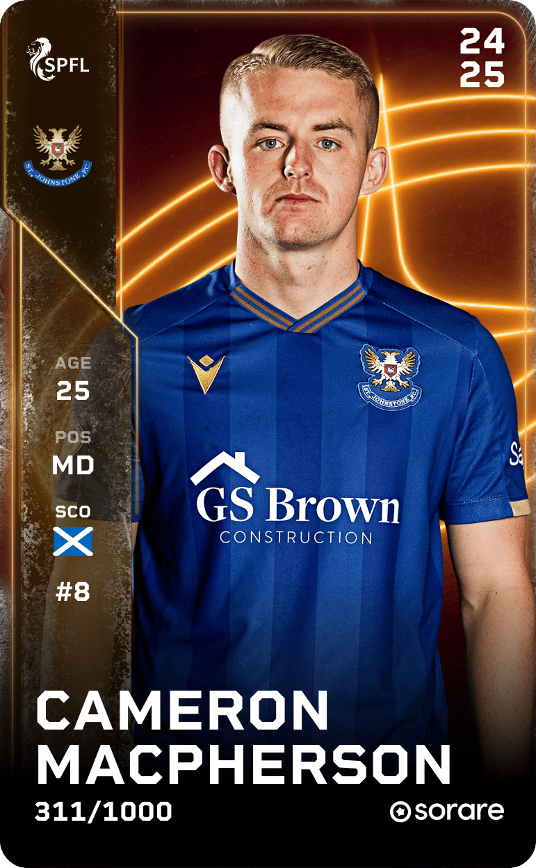 Cameron MacPherson 2024-25 • Limited 311/1000