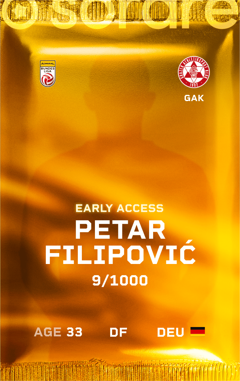 Petar Filipović 2024-25 • Limited 9/1000