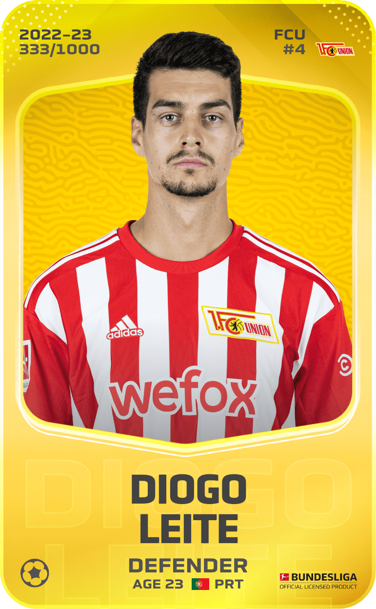 Diogo Leite 2022-23 • Limited 333/1000