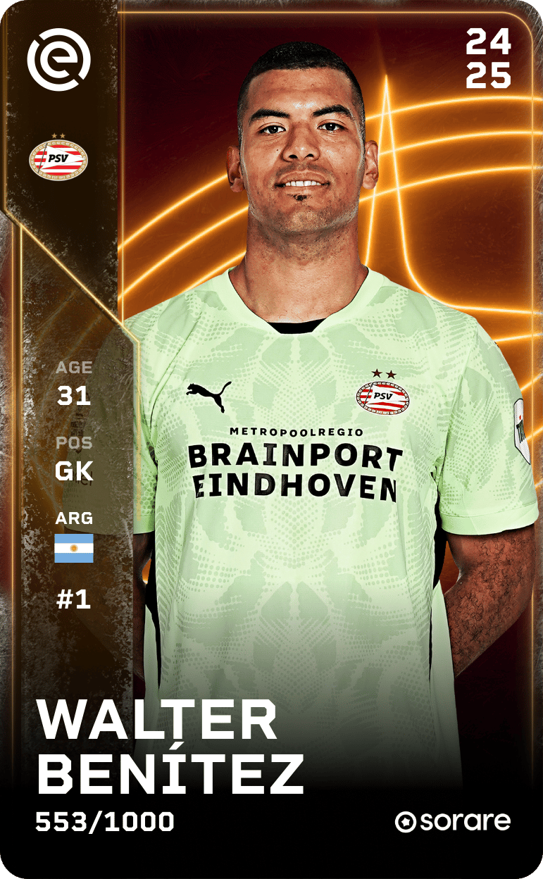 Walter Benítez 2024-25 • Limited 553/1000