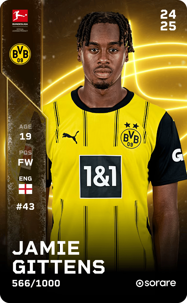 Jamie Bynoe-Gittens 2024-25 • Limited 566/1000