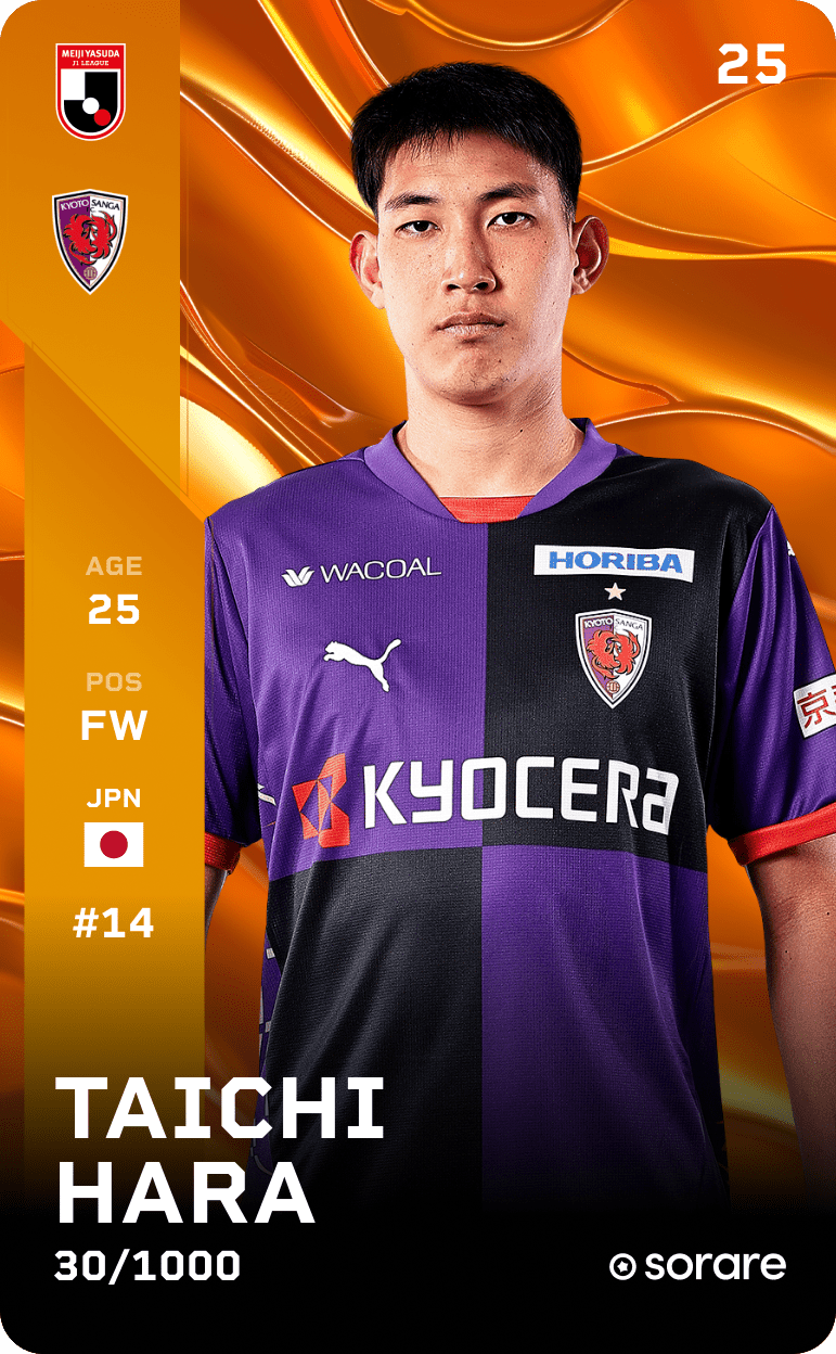 Taichi Hara 2025-26 • Limited 30/1000