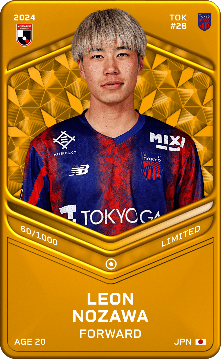 Leon Nozawa 2024-25 • Limited 60/1000