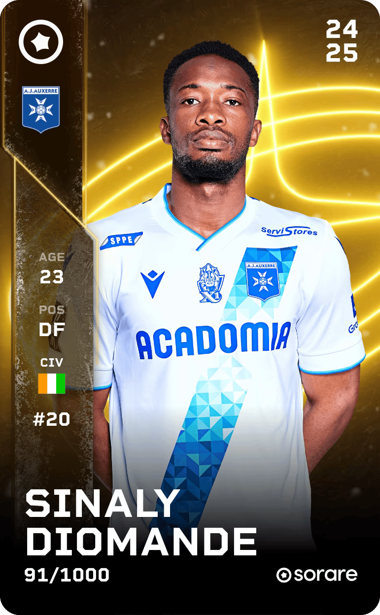 Sinaly Diomande 2024-25 • Limited 91/1000