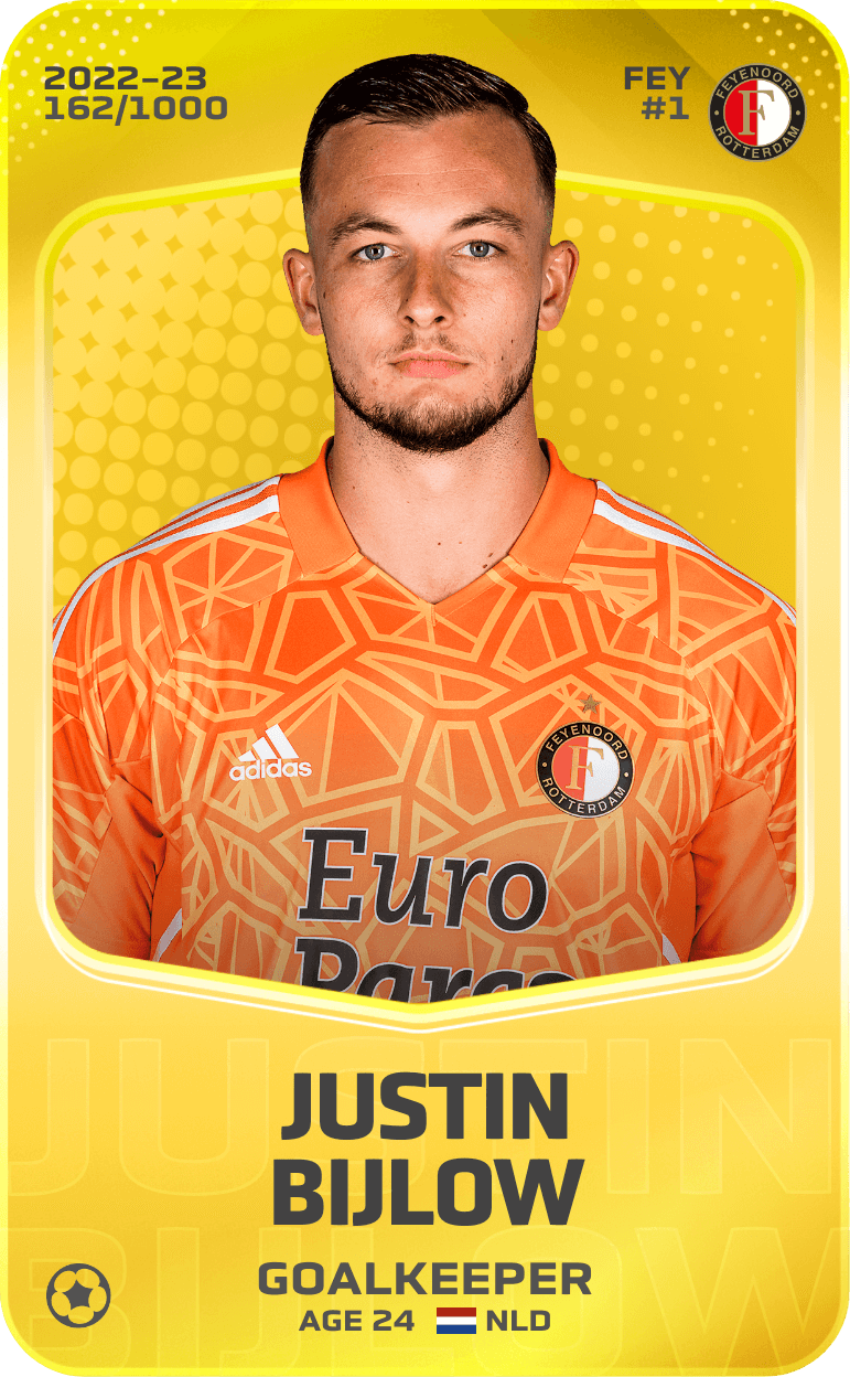 Justin Bijlow 2022-23 • Limited 162/1000