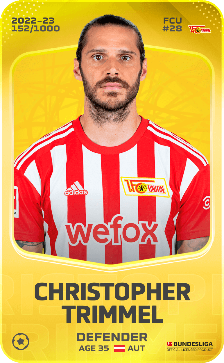 Christopher Trimmel 2022-23 • Limited 152/1000
