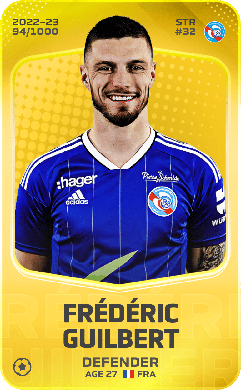 Frédéric Guilbert 2022-23 • Limited 94/1000