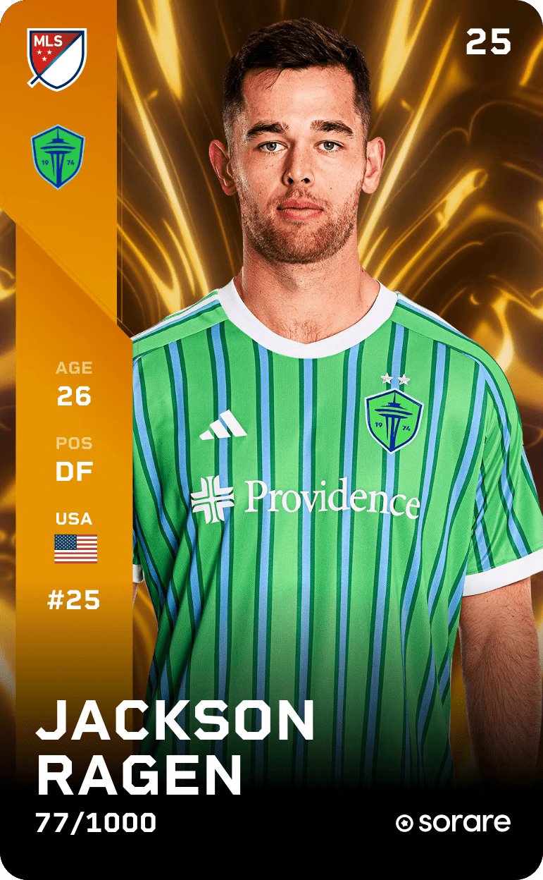 Jackson Ragen 2025-26 • Limited 77/1000