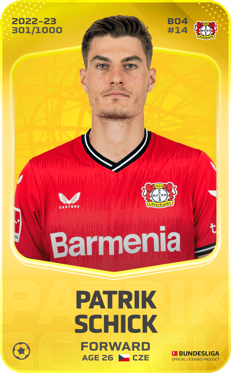 Patrik Schick 2022-23 • Limited 301/1000