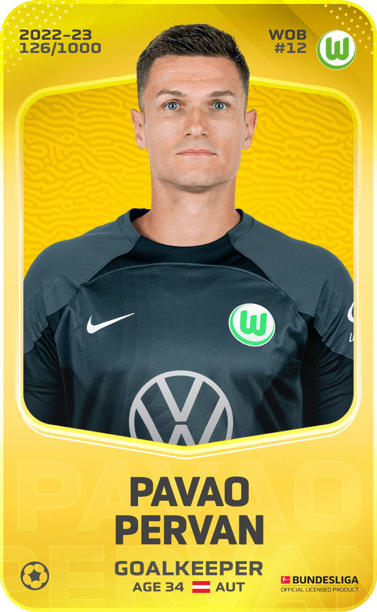 Pavao Pervan 2022-23 • Limited 126/1000