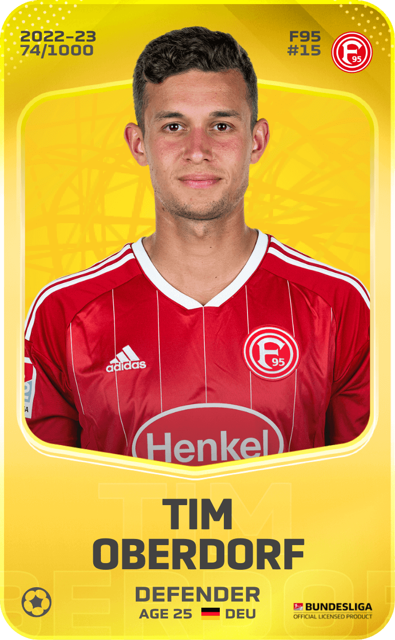 Tim Oberdorf 2022-23 • Limited 74/1000