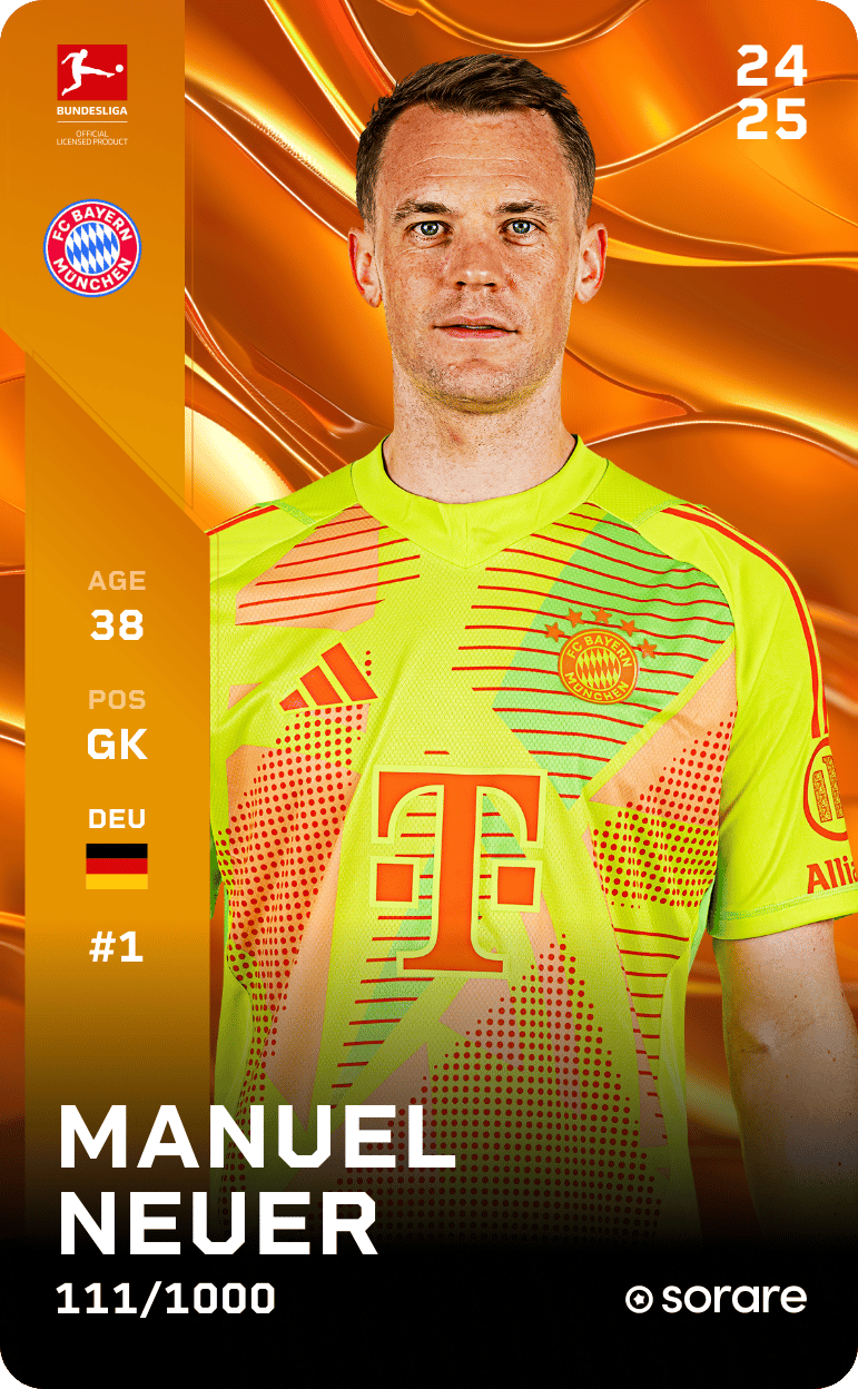 Manuel Neuer 2024-25 • Limited 111/1000