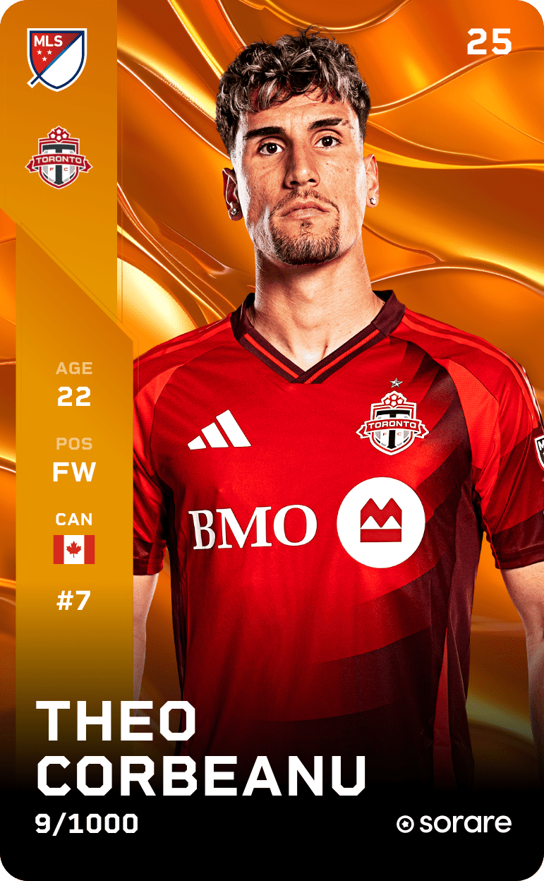 Theodor Corbeanu 2025-26 • Limited 9/1000