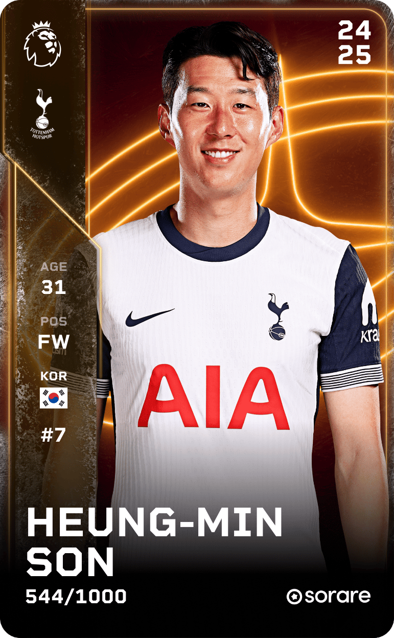 Heung-min Son 2024-25 • Limited 544/1000