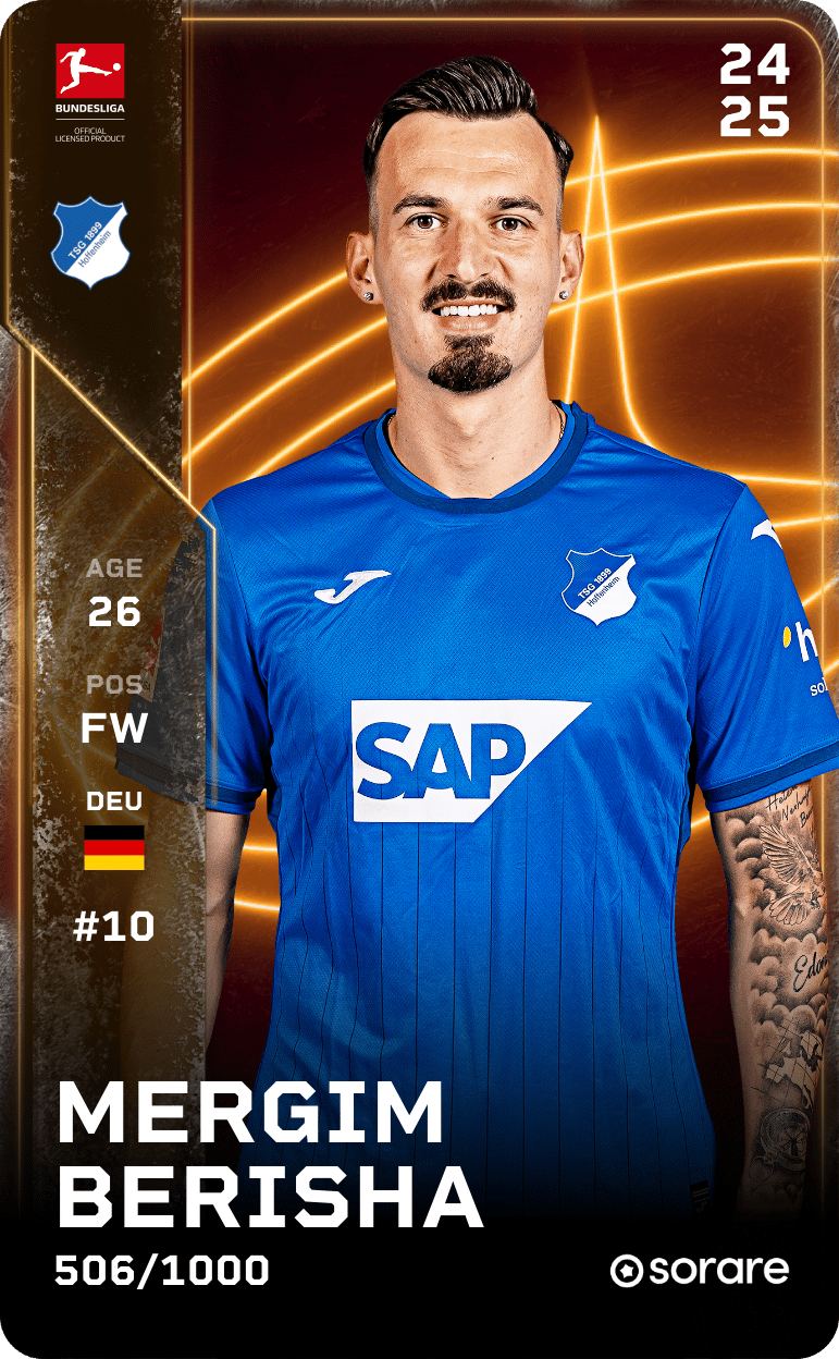 Mergim Berisha 2024-25 • Limited 506/1000
