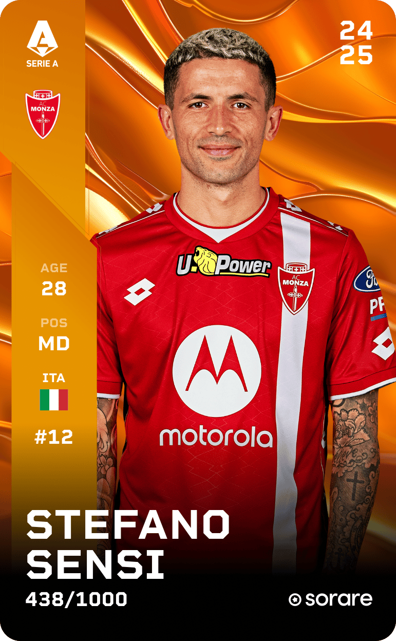 Stefano Sensi 2024-25 • Limited 438/1000